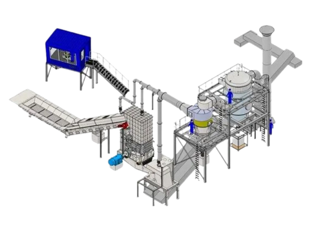 Startseite 3 aluminium shredder installation