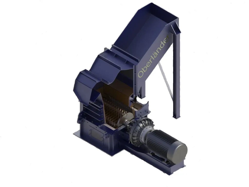 Animation turnings shredder