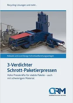 brochure baling presses