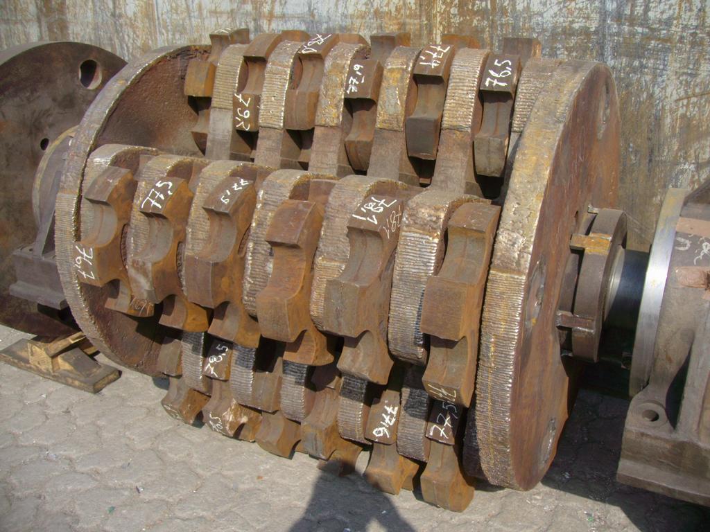 Schlagring Rotor Aluminium Shredderanlage aufgearbeitet