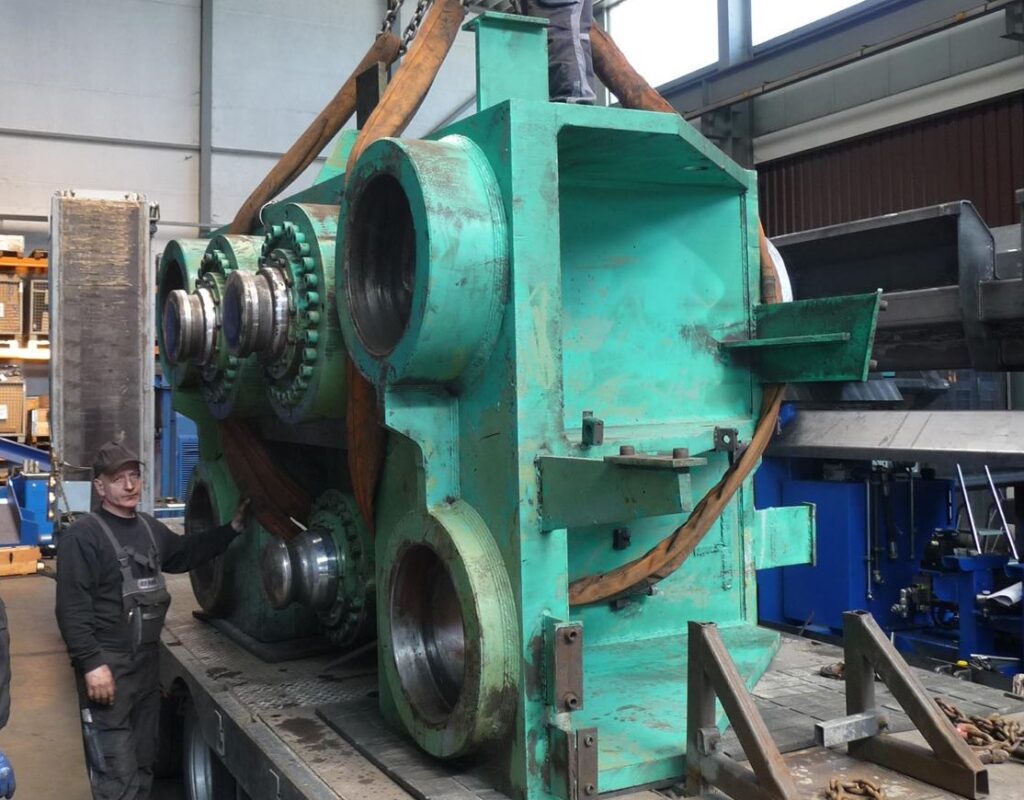 Anlieferung Scherenkopf in Werkstatt klein