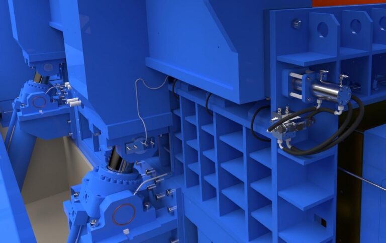 Stationäre Schrottscheren 3 automatische Ölschmierung